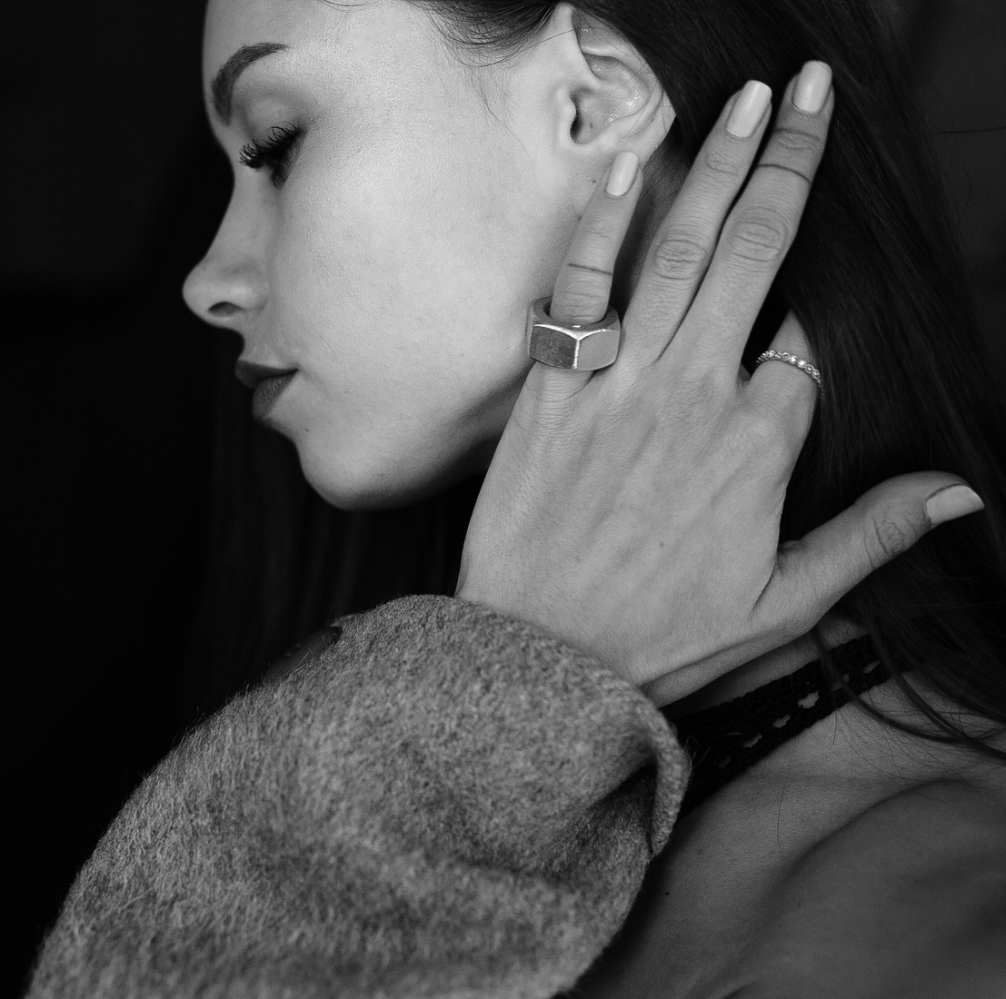 young beautiful model